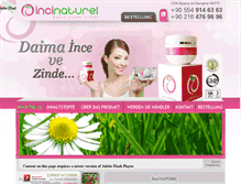 Tablet Screenshot of incinaturel.com